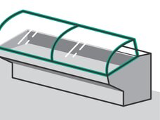 Illustration Abdichtung einer Kühltruhe